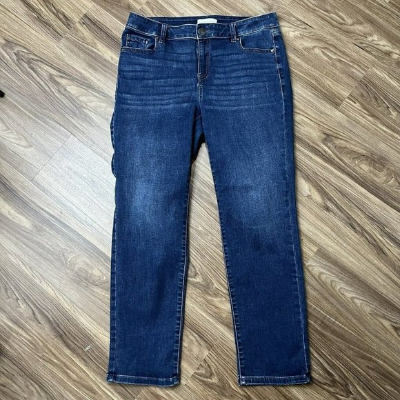 Lane Bryant Magic Waistband Signature Fit Mid-Rise Straight Leg Jeans Women’s 14 - Picture 3 of 9